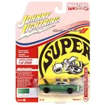 Johnny Lightning JLMC025A-3 Johnny Lightning 1969 1/2 Dodge Coronet Super Bee (Bright Green Poly)