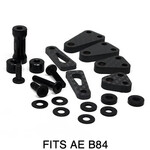 Sticky Kicks SK3049 Sticky Kicks RC AE B84 Adjustable Carbon Fiber Battery Mount