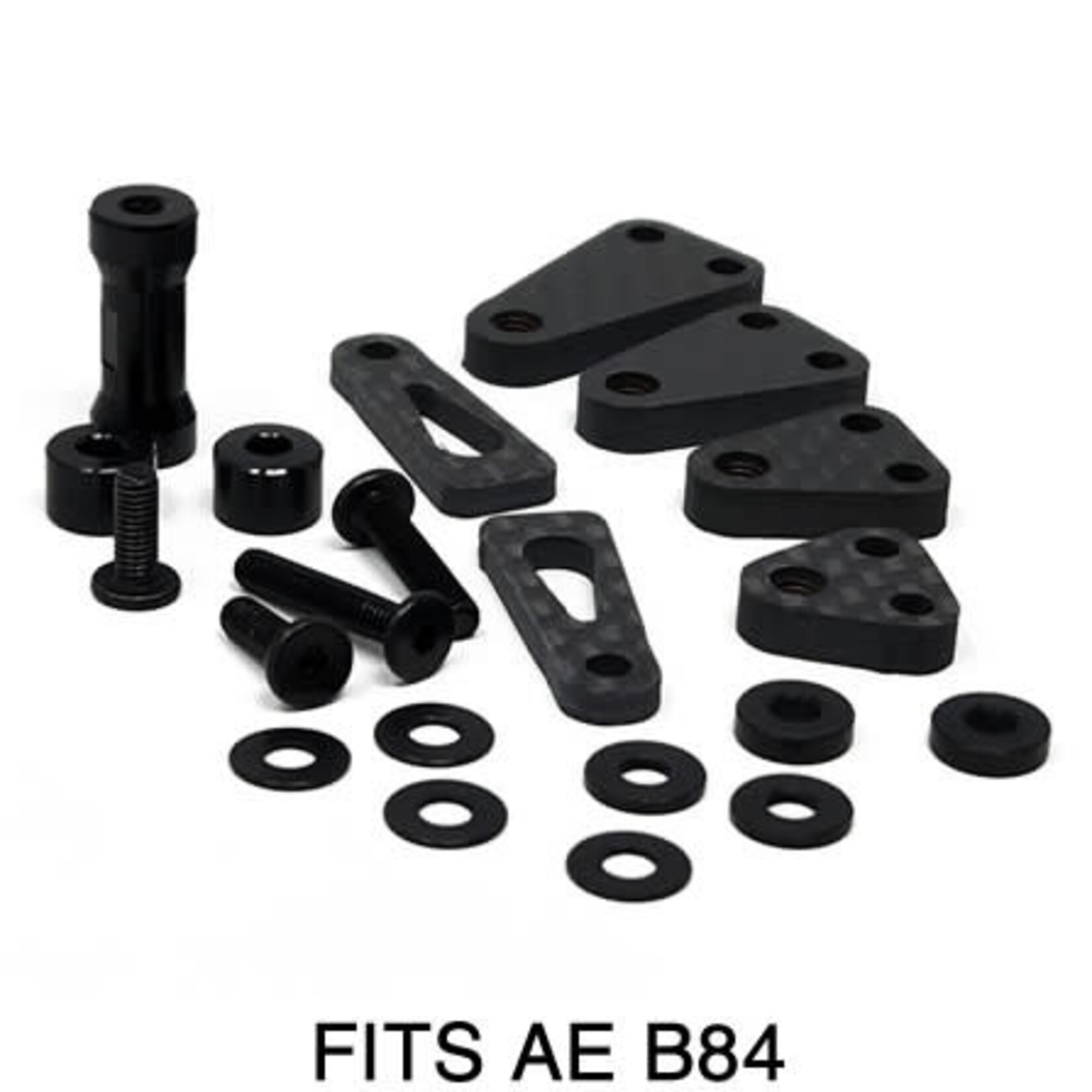 Sticky Kicks SK3049 Sticky Kicks RC AE B84 Adjustable Carbon Fiber Battery Mount