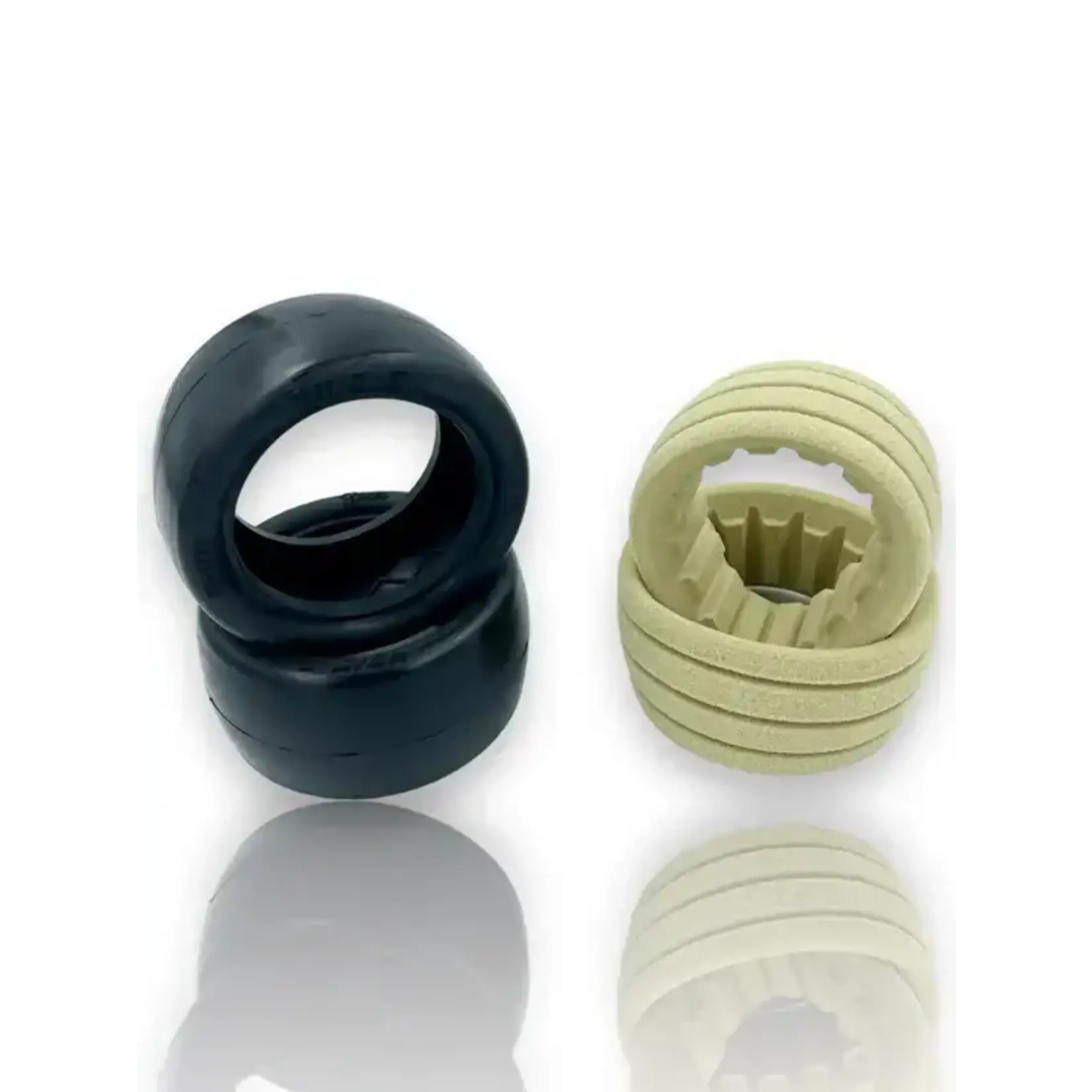 ProMotion RC PMO4010-R-DD ProMotion Slick 2.2" Rear Tire Clay Oro