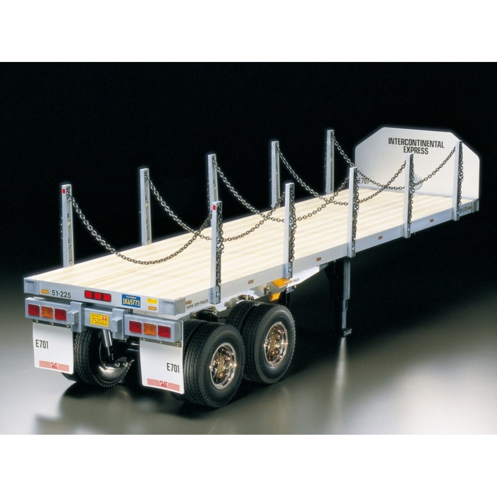 Tamiya TAM56306 Tamiya 1/14 Semi Truck Flatbed Trailer