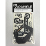 Dragon Punch RC CDP10V4TS-BB3 Dragon Punch RC10 3mm V4 Big Bore Shock Towers (23mm/27.5mm)