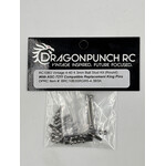 Dragon Punch RC BRC10B3SRGR5-4.3BSK Dragon Punch RC10 B3 Titanium 4-40 Ball Stud Kit with 4.3 Ball (Round) 0.2"x 6,  0.3"x 8 and 0.375" x 2 WITH ASC-7211 replacement King Pins