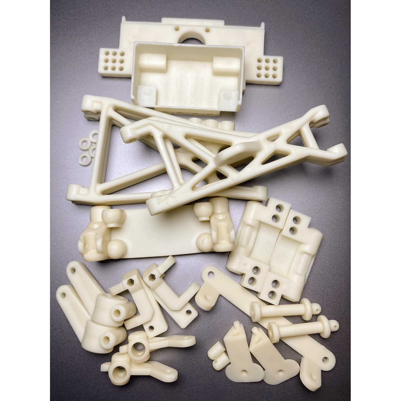 Fan RC FR-002 FanRC Plastic Set, White Fits RC10T