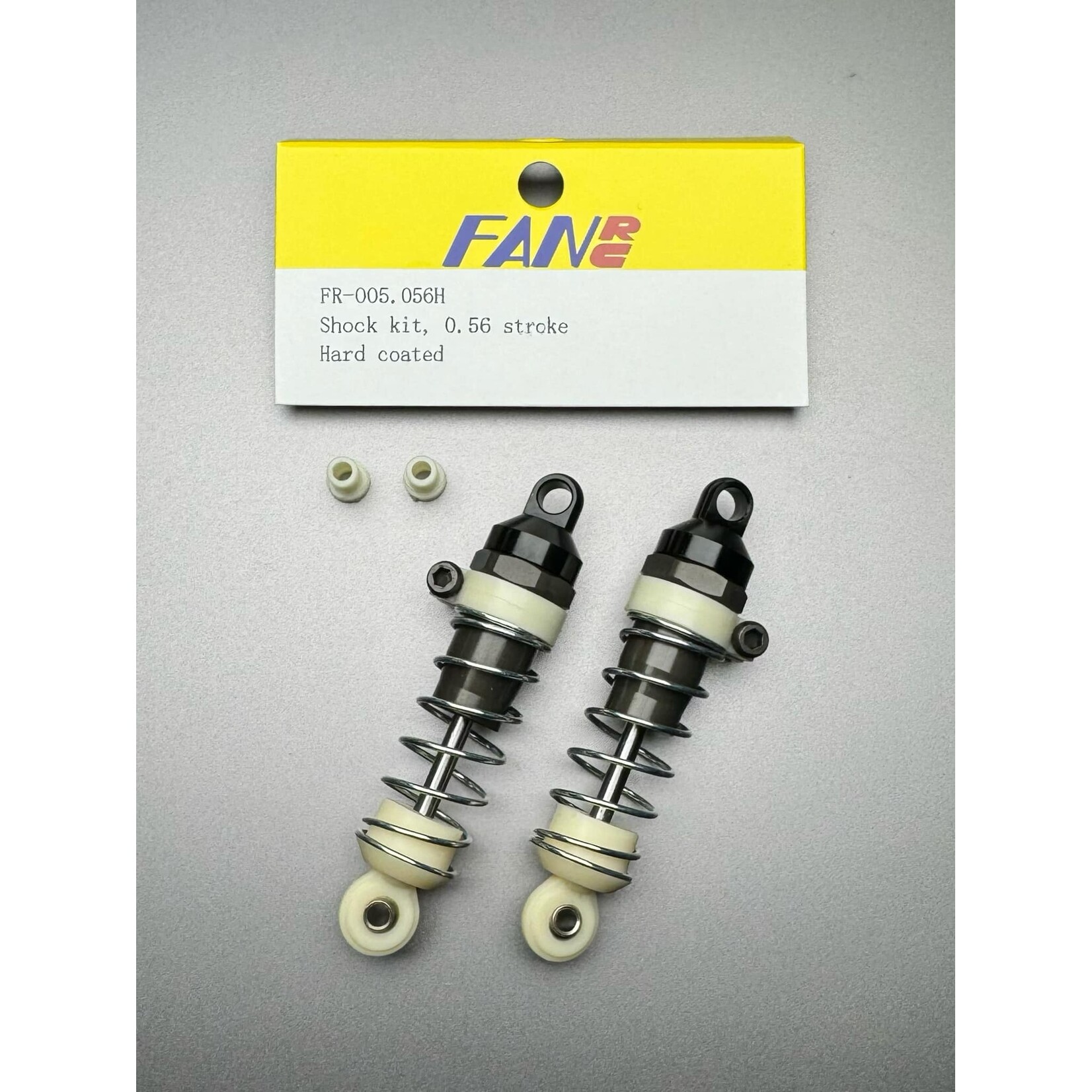 Fan RC FR-005.056H FanRC Shock Kit, 0.56 Stroke, Hard Coated Fits RC10