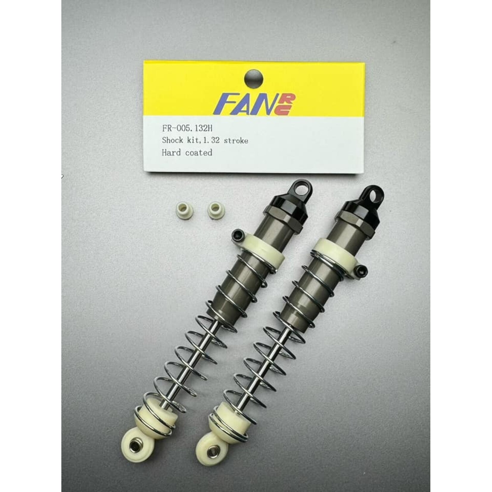 Fan RC FR-005.132H FanRC Shock Kit, 1.32 Stroke, Hard Coated Fits RC10