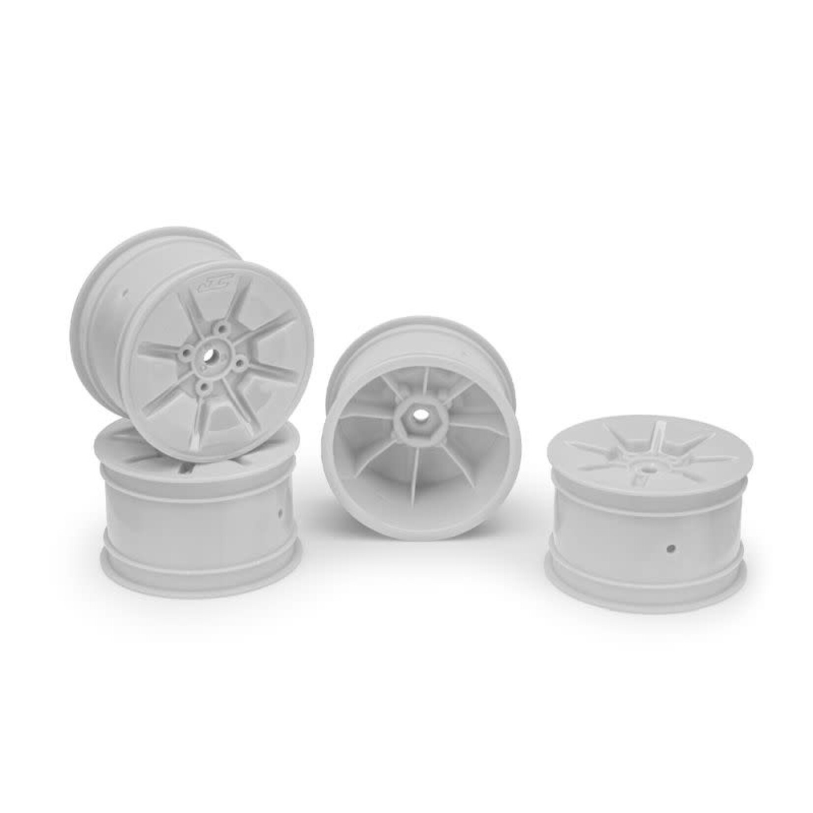 JConcepts JCO3466W JConcepts Pioneer 2.2 Rear Buggy Wheels (White) (4) w/12mm Hex