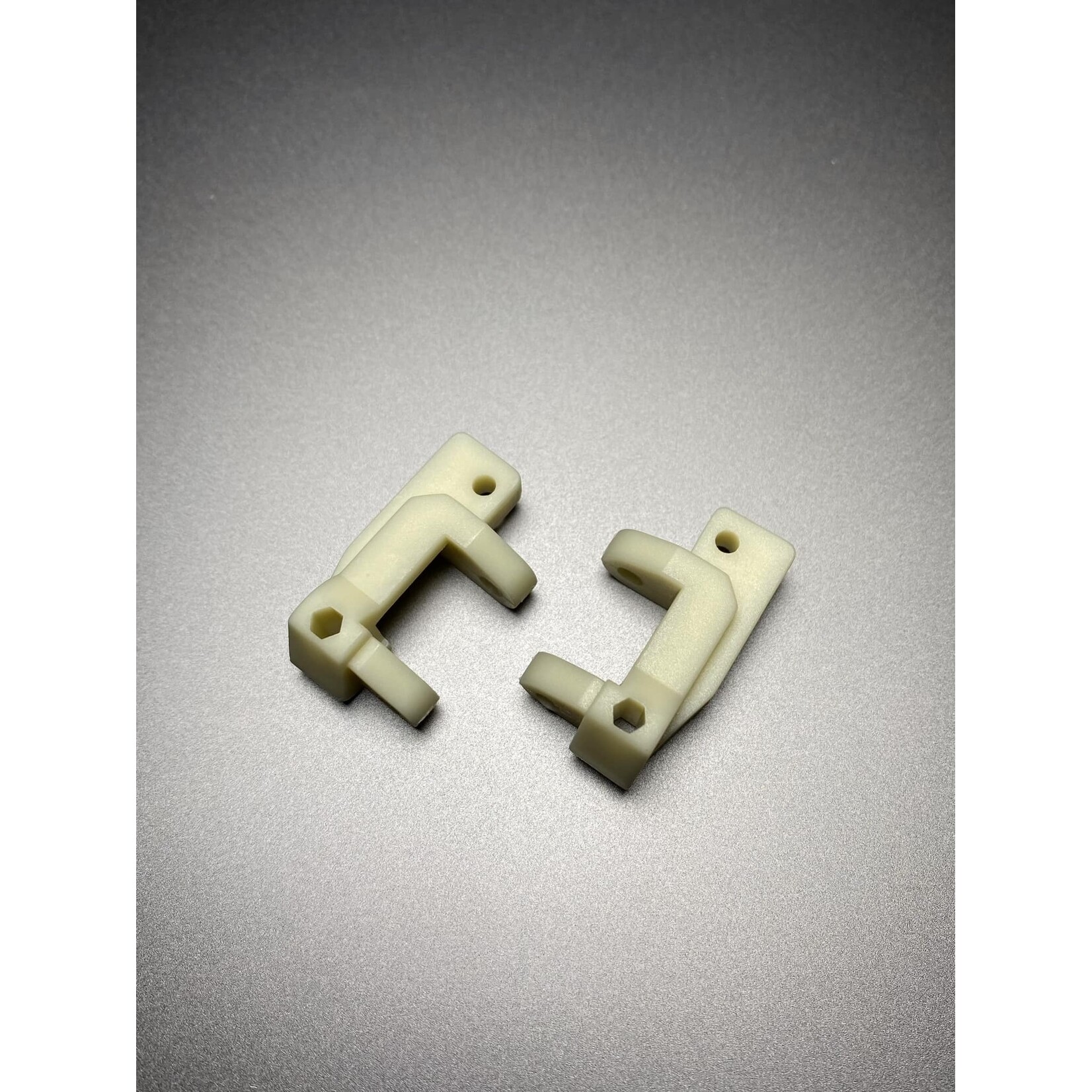 Fan RC FR-0007 FanRC Block Carriers 30 Degree Caster,White Fits RC10