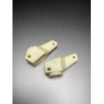 Fan RC FR-0008 FanRC Knuckle Stampa Style 0 Toe In, White Fits RC10