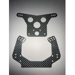 Fan RC FR-0050 FanRC Team Car Carbon Fiber Front Shock Tower, Team Car Fits RC10