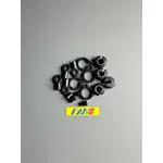 Fan RC FR-003B FanRC Shock Plastic Parts,  For 4 Shocks Fits RC10 Black