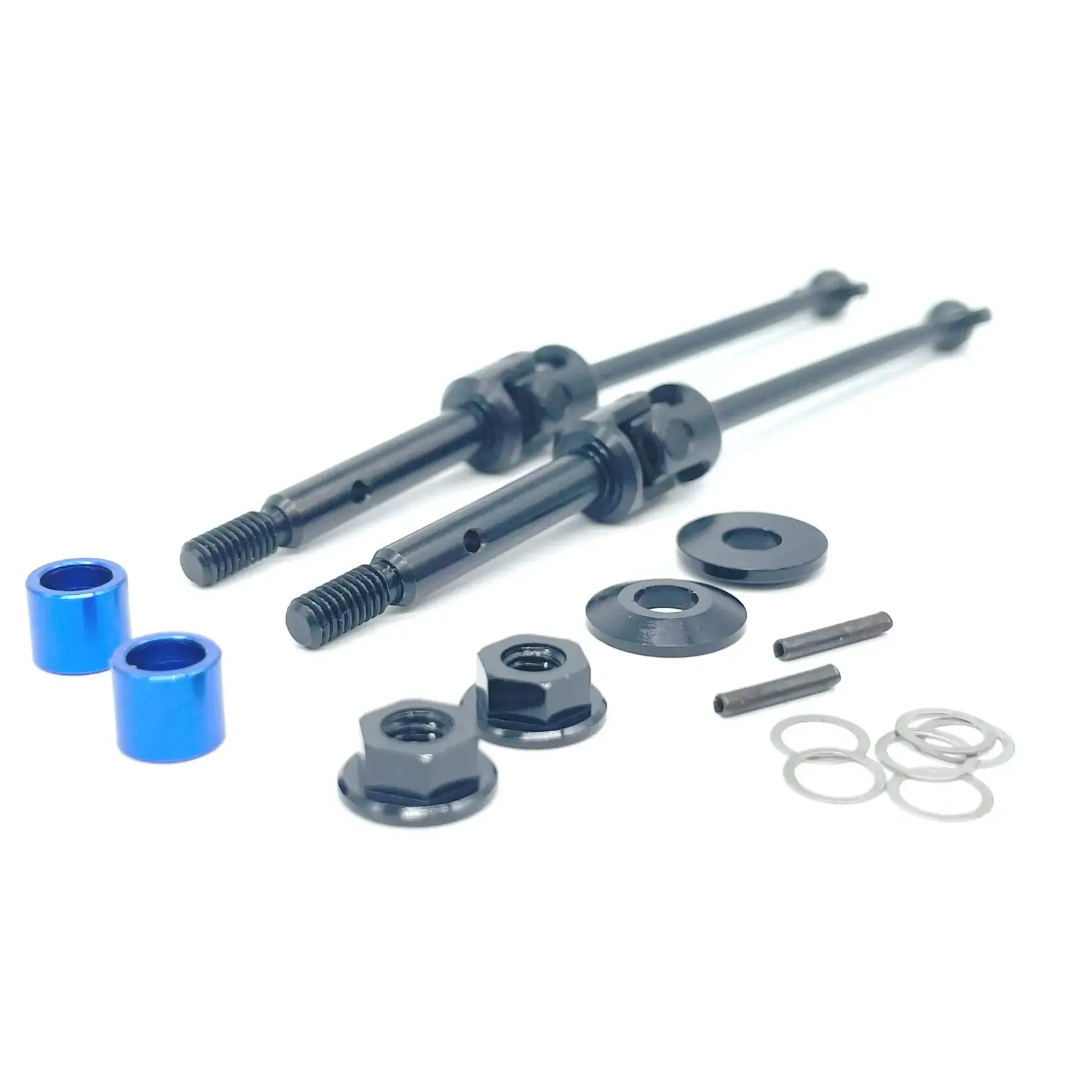 JC Racing Products JCS-0023 JC Racing HD Universal Joint UJ Driveshafts - JC10 | B2 3/16" axle + 2mm