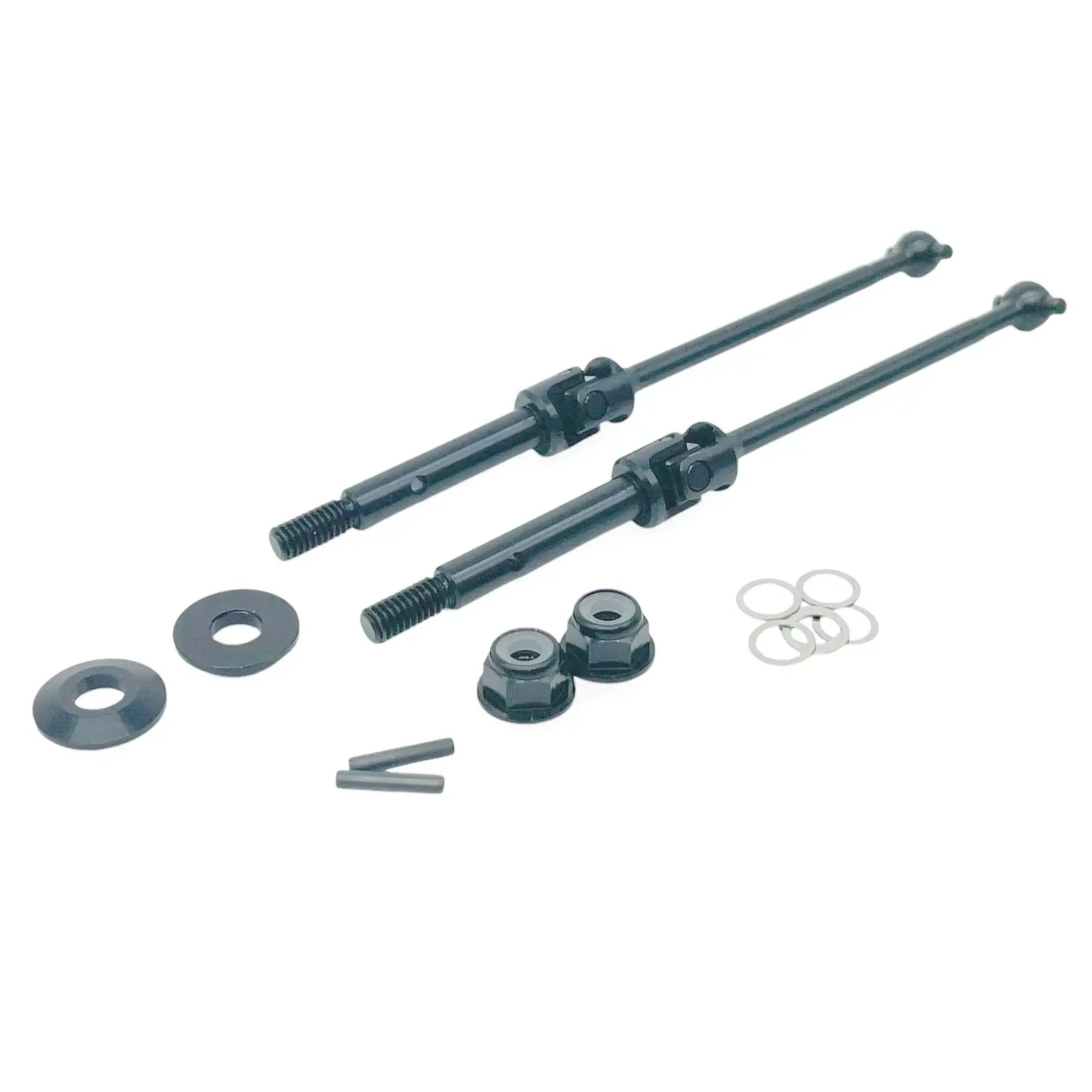 JC Racing Products JCS-0039 JC Racing Universal Joint UJ Driveshafts - RC10 | B2 | JC10 3/16" axle + 1mm (2)