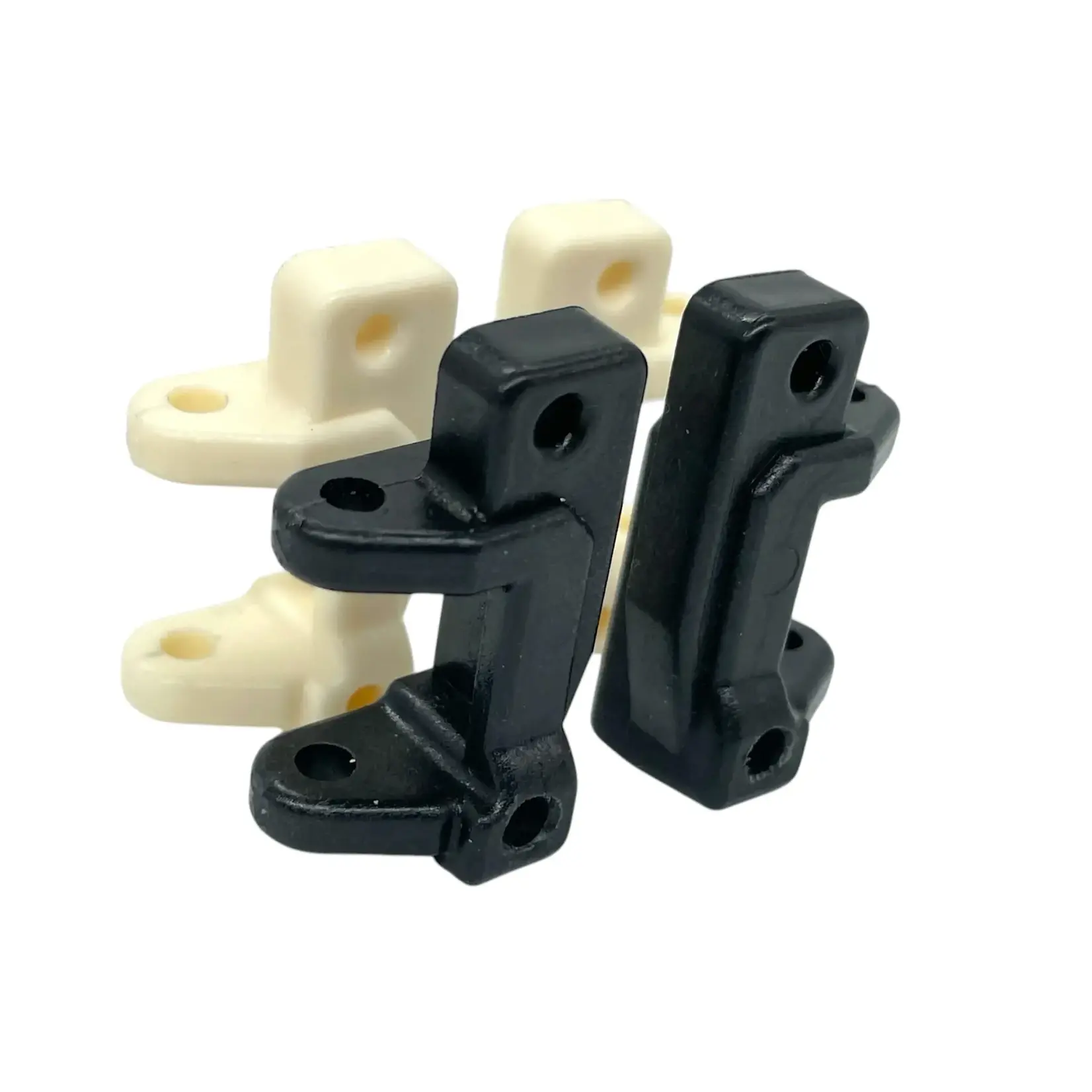 JC Racing Products JCS-0144-I JC Racing RC10 25 degree caster block - Ivory