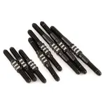 JConcepts JCO2228-2 JConcepts RC10 Classic Fin Titanium Turnbuckle Set (8) (Black)