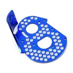JConcepts JCO2319-1 JConcepts RC10 Classic Aluminum Honeycomb Rear Motor Plate (Blue)