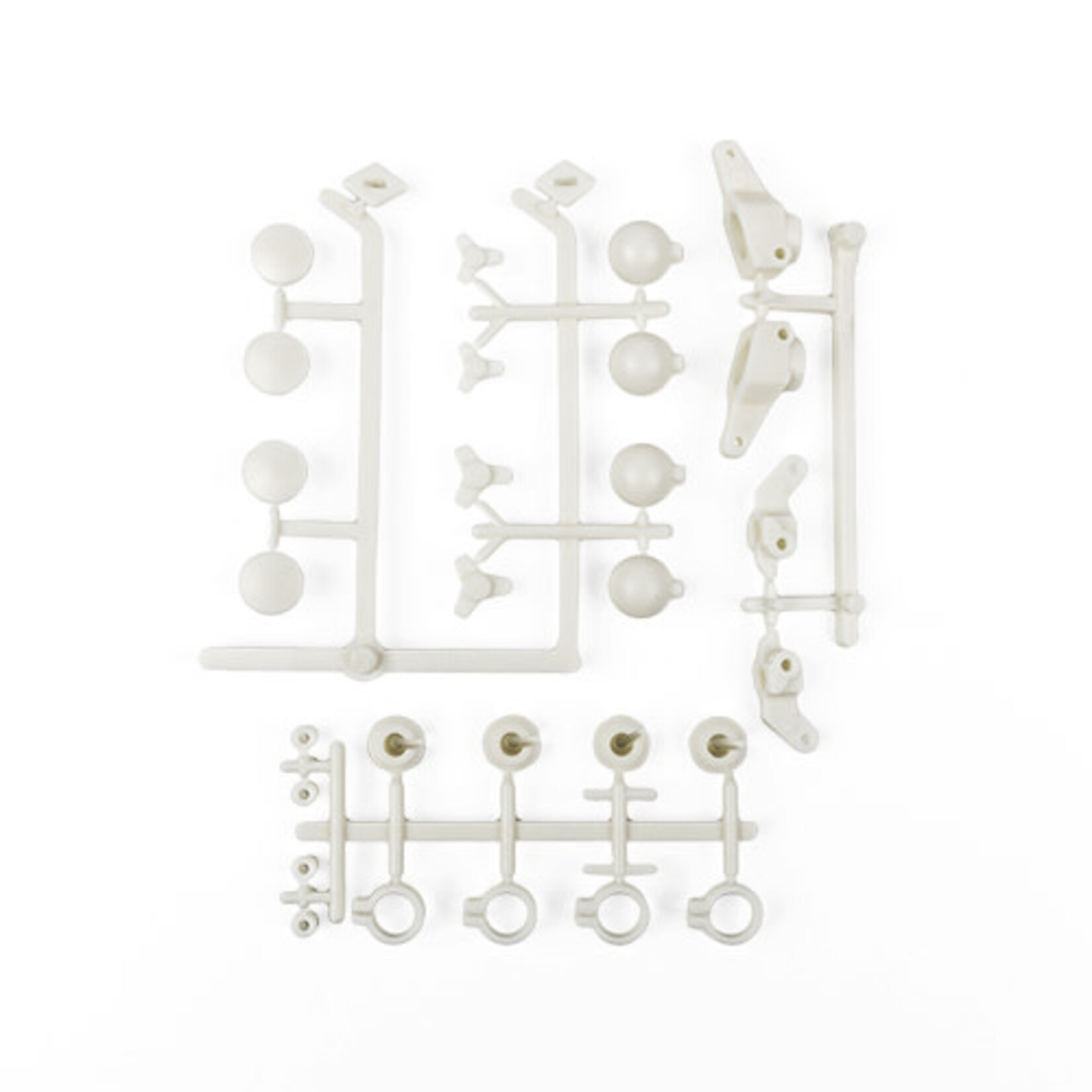 Team Associated ASC6639 Associated RC10 Steering Blocks, Rear Hubs & Shock Parts Set