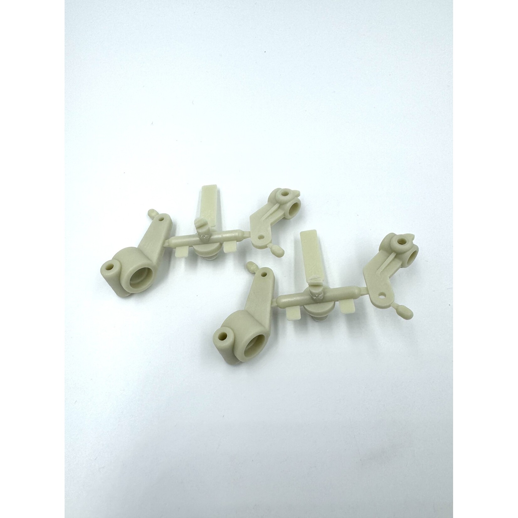 Team Associated ASC7810 Associated Inline Steering Blocks and Rear Hub Carriers, 0 deg.