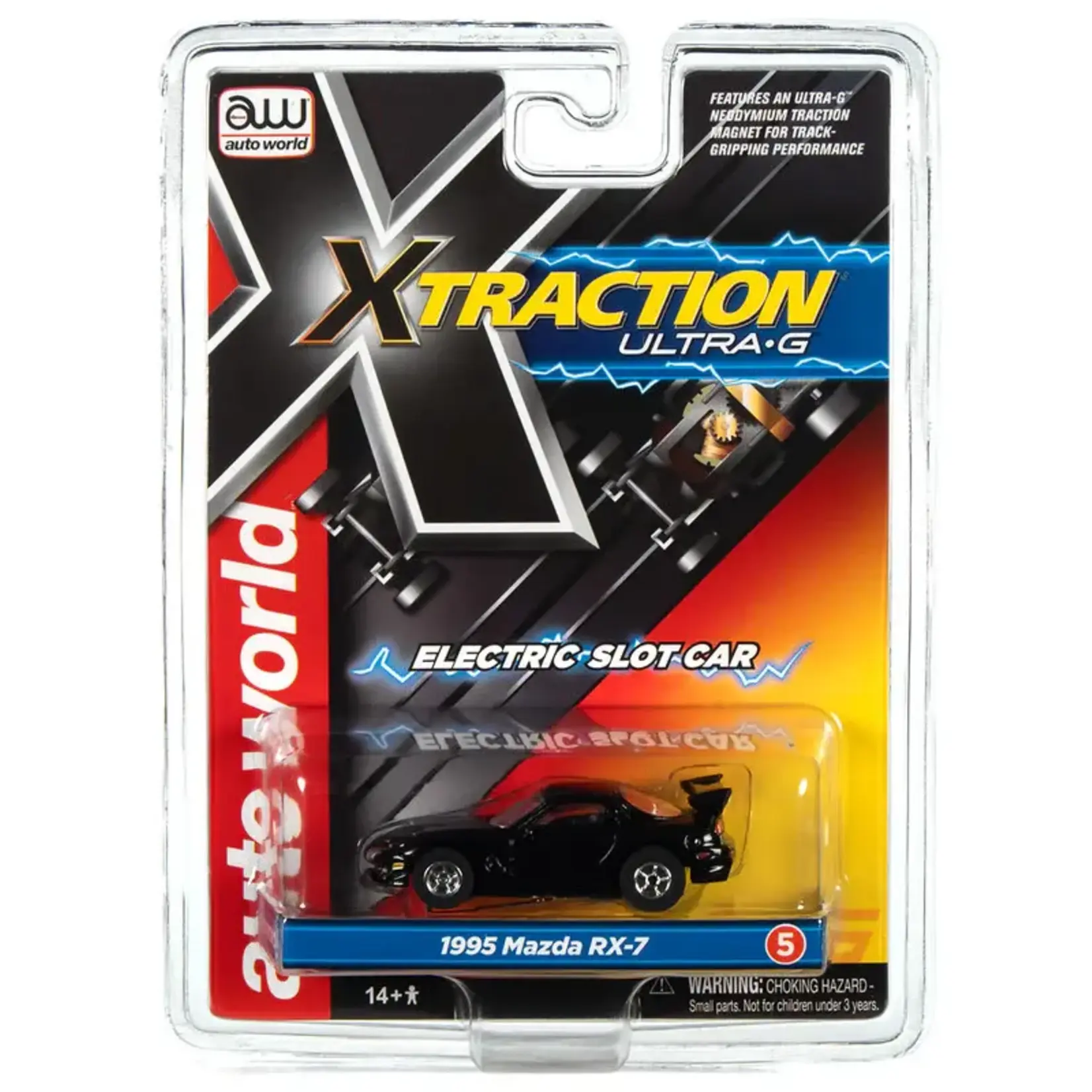 Auto World SC368-5 Auto World 1995 Mazda RX-7 Xtraction Ultra-G (Black)