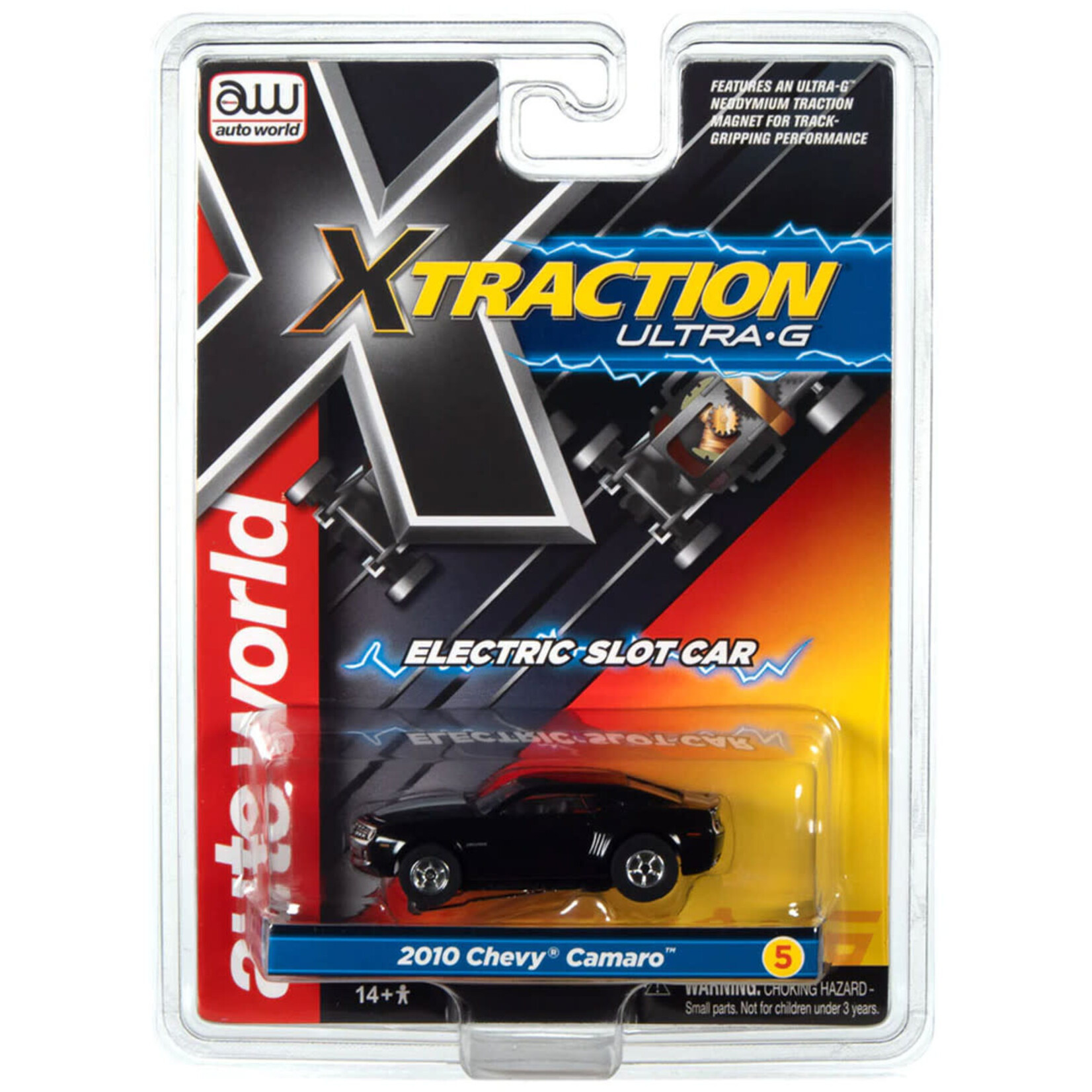 Auto World SC373-5BLK Auto World Xtraction R35 2010 Chevrolet Camaro (Black)