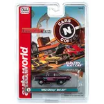 Auto World SC360-5BP Auto World 1962 Chevy Bel Air Thunder Jet Cars 'n Coffee Black & Purple