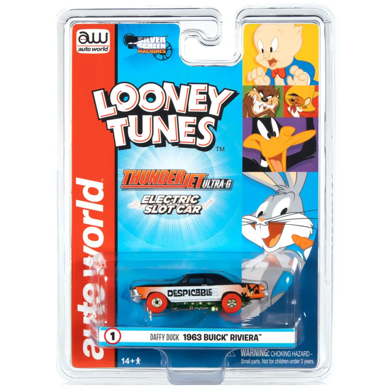 Auto World SC363-1 Auto World 1963 Buick Riviera Daffy Duck Looney Tunes