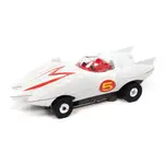 Auto World SC372-1 Auto World Speed Racer Mach 5 Silver Screen