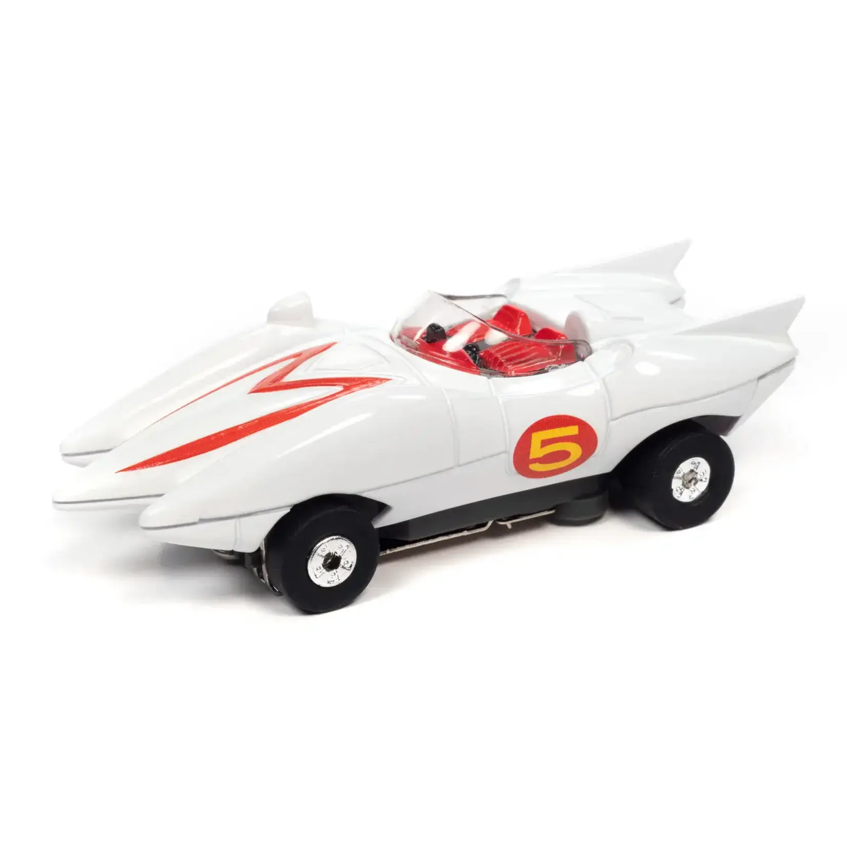 Auto World SC372-1 Auto World Speed Racer Mach 5 Silver Screen