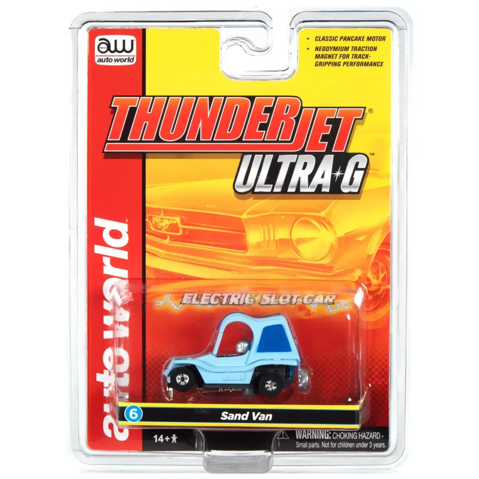 Auto World SC367-6BLUE Auto World Sand Van (Blue)
