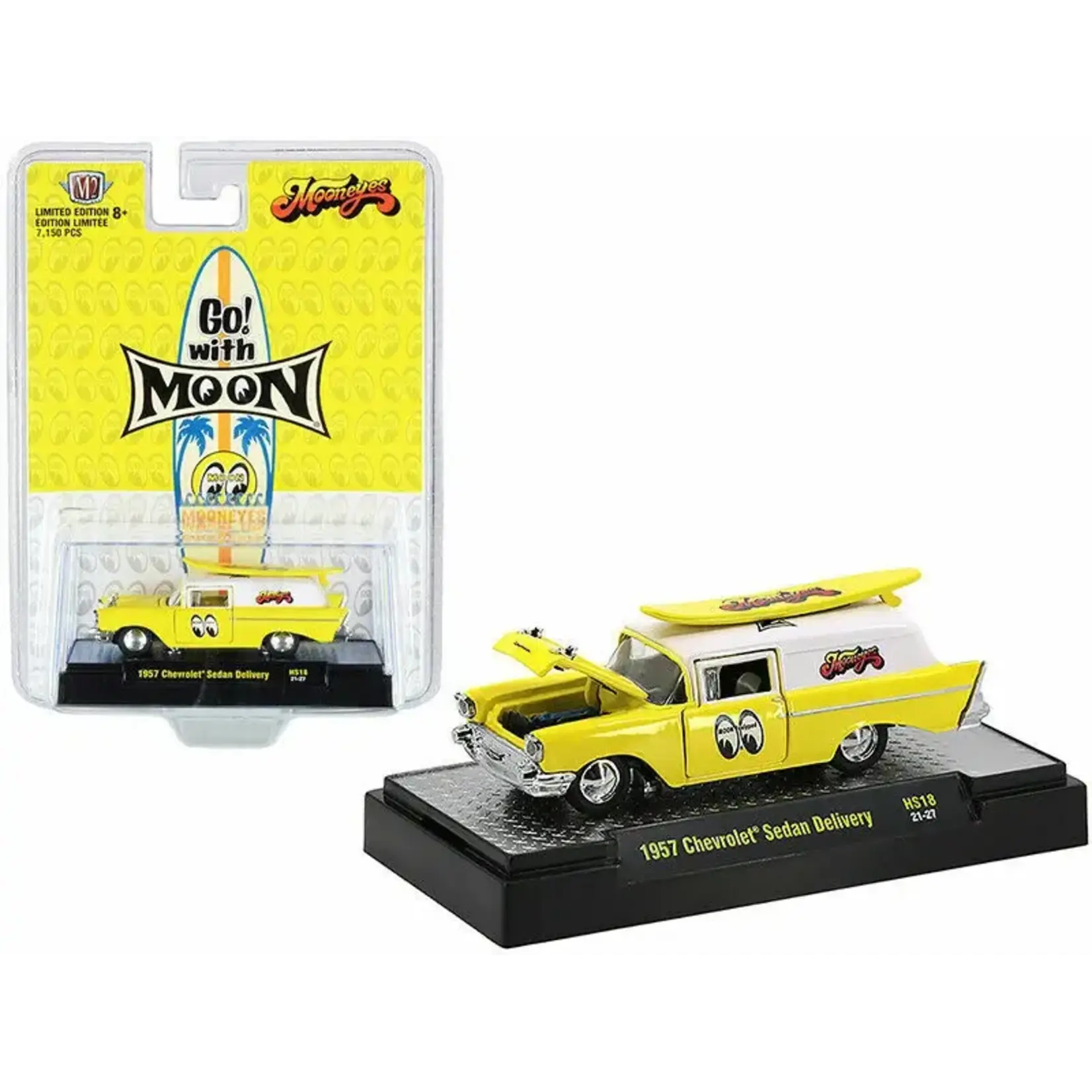 M2 Machines 31500-HS18 M2 Machines 1957 Chevrolet Sedan Delivery Mooneyes