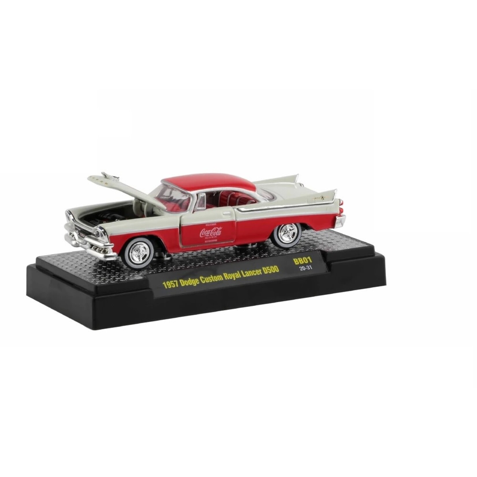 M2 Machines M2-52500D M2 Machines 1957 Dodge Royal Lancer D500 Coca-Cola