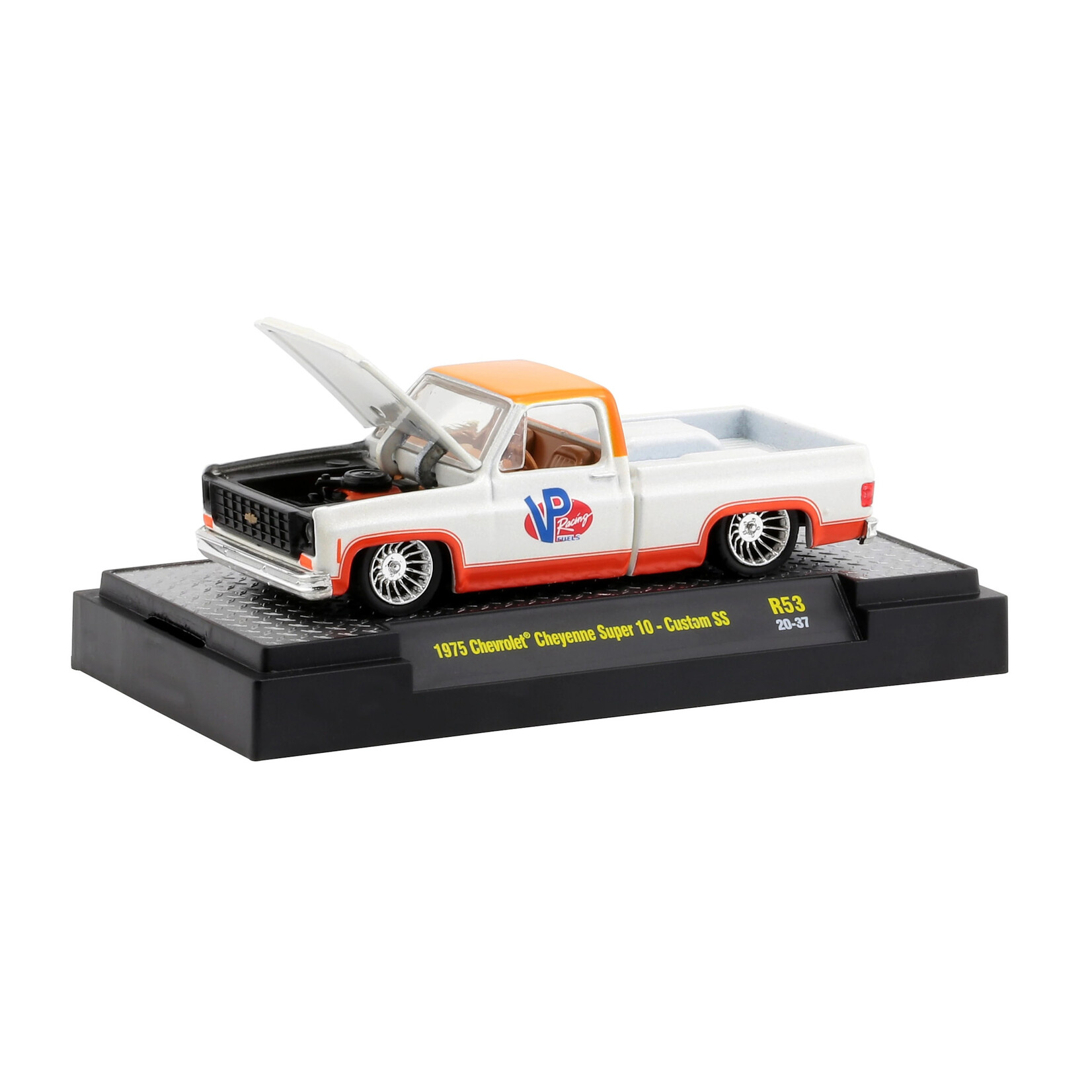 M2 Machines 32600-53-20-37 M2 Machines 1975 Chevrolet Cheyenne Super 10 - Custom SS VP Racing