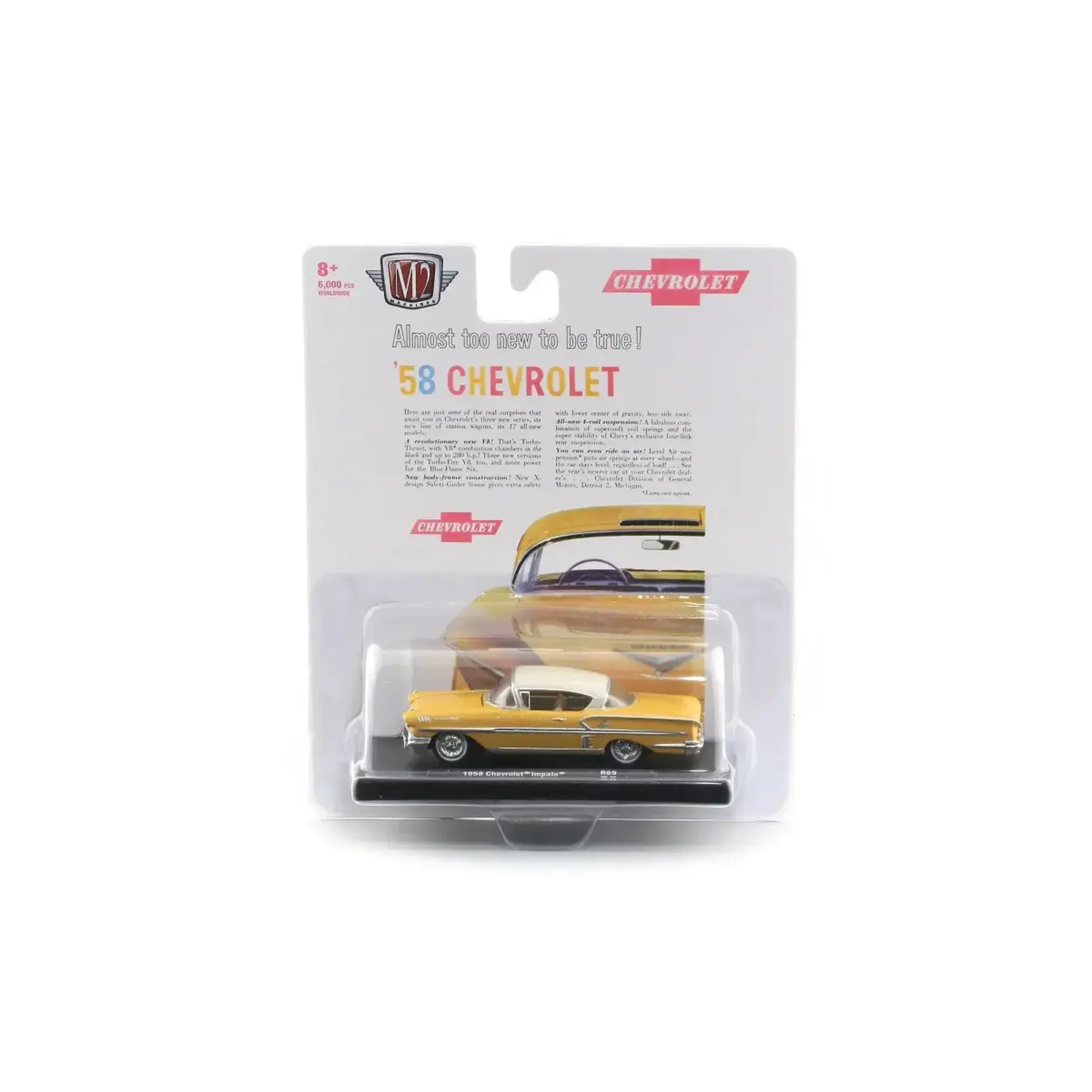 M2 Machines 11228-R69 20-35 M2 Machines 1958 Chevrolet Impala