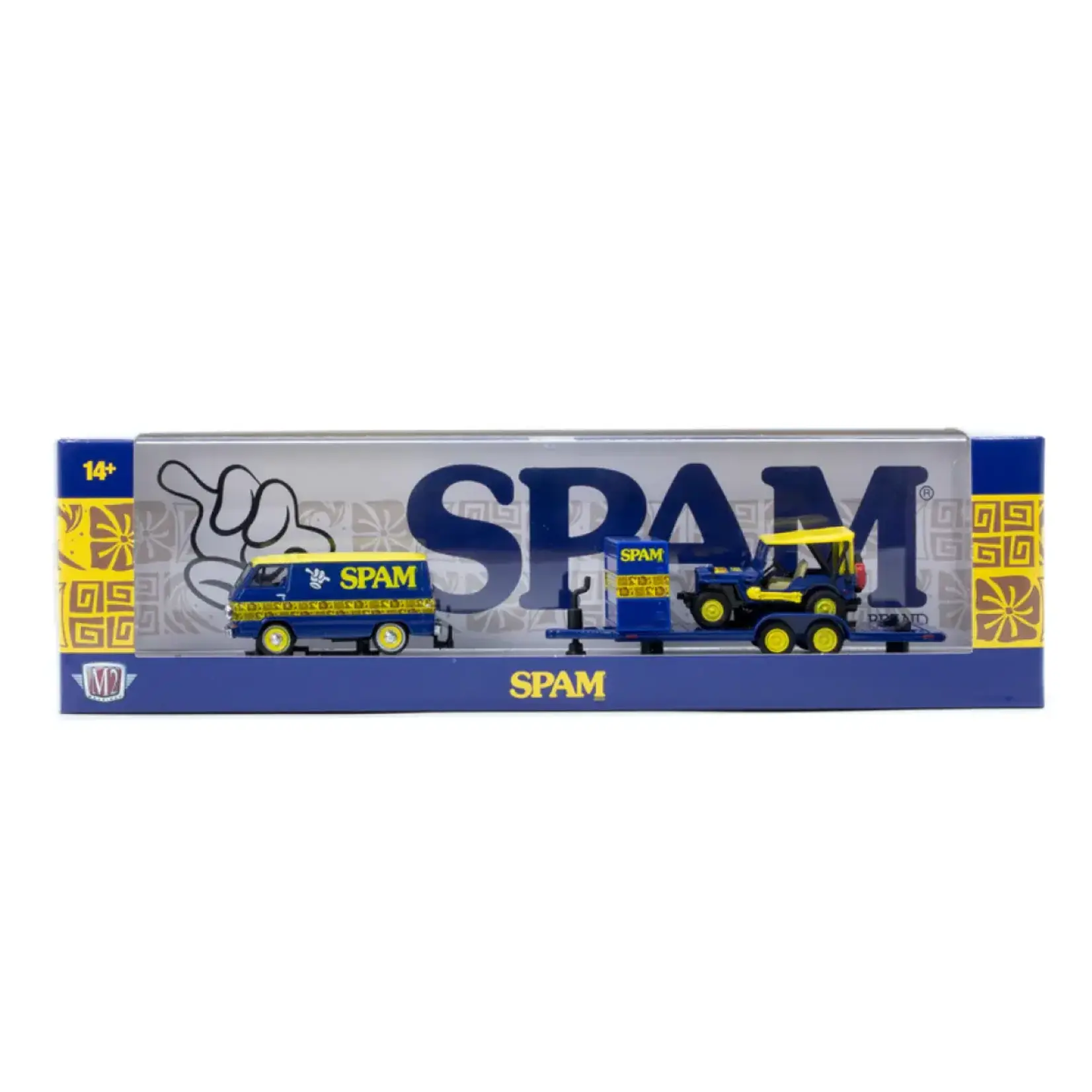 M2 Machines 36000-73-B M2 Machines 1964 Dodge A100 Panel Van & 1944 Jeep MB - SPAM