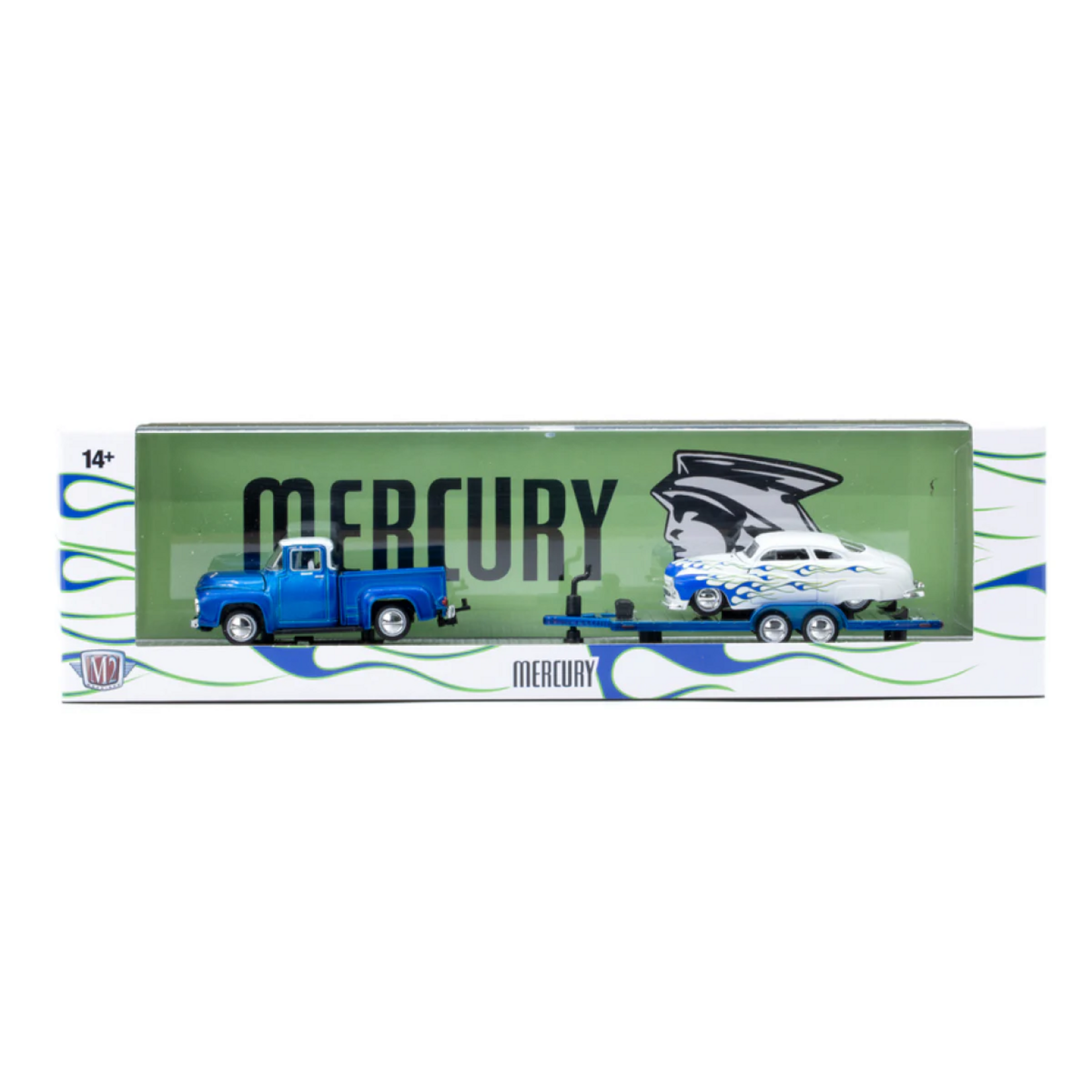 M2 Machines 36000-R73 M2 Machines 1956 Mercury M-100 Truck & 1949 Merc Custom