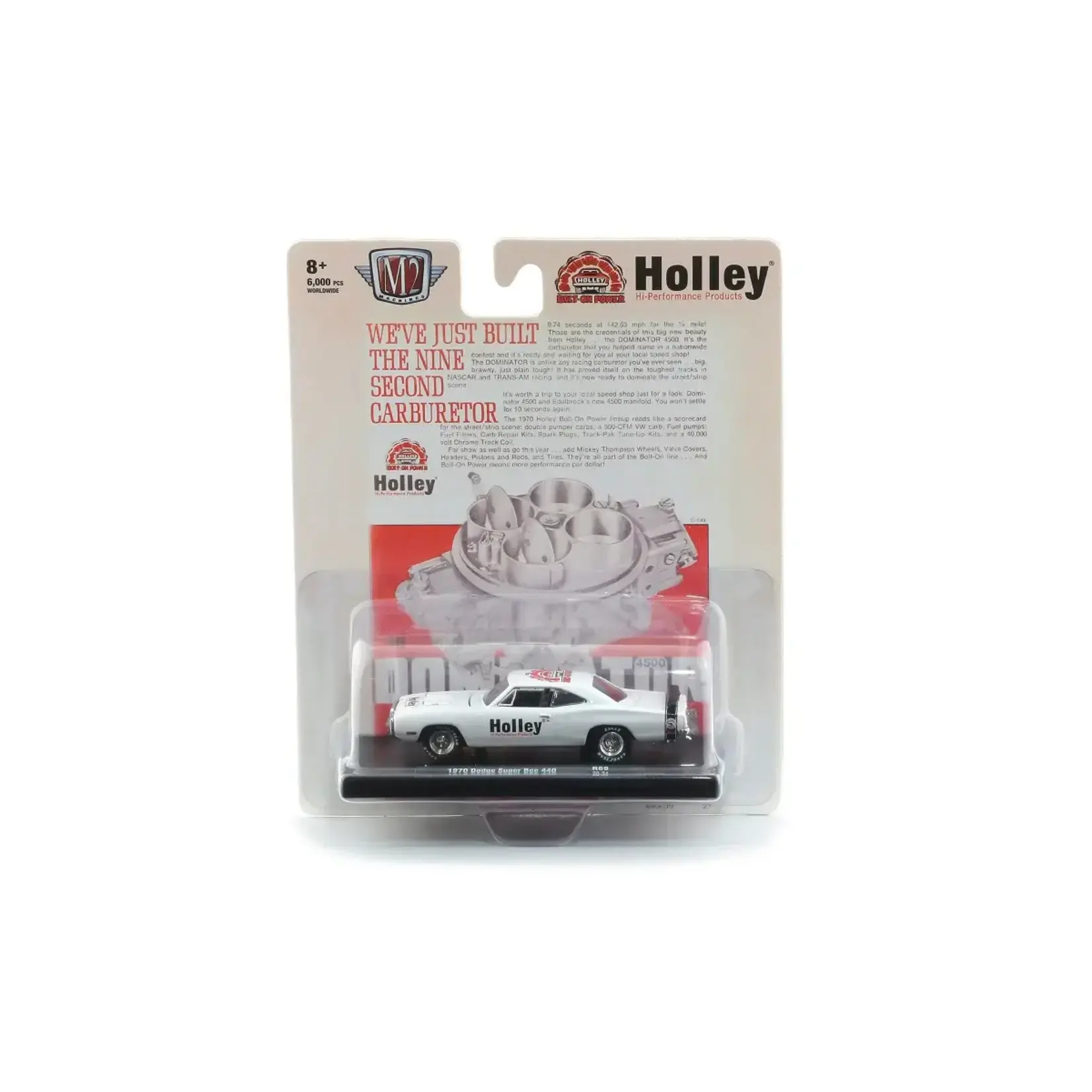 M2 Machines 11228-69-E M2 Machines 1970 Dodge Super Bee 440 (Holley)