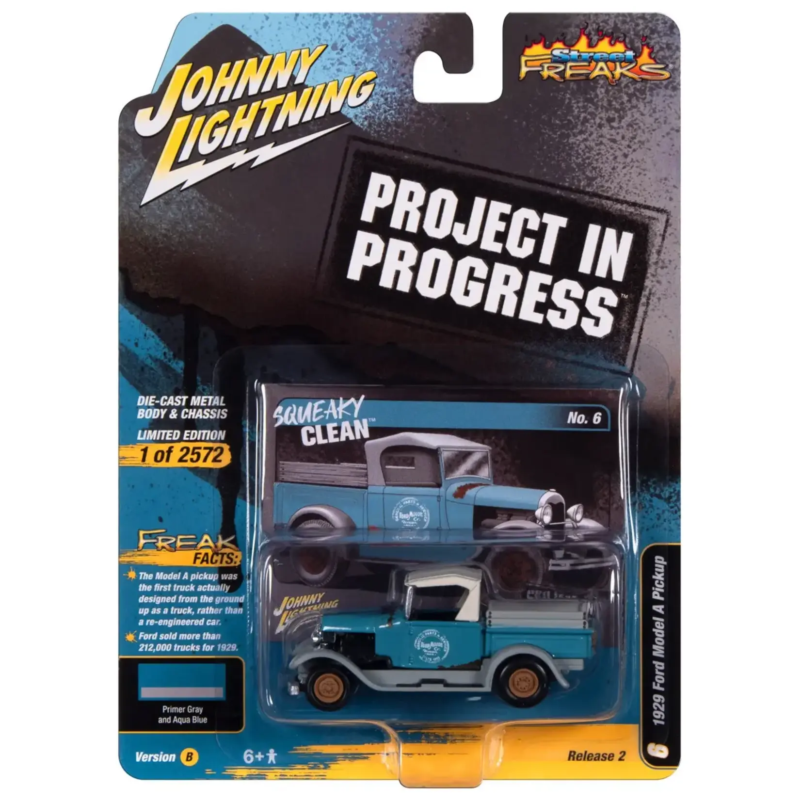 Johnny Lightning JLSP364B6 Johnny Lightning 1929 Ford Model A Pickup Project in Process Primer Grey