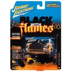 Johnny Lightning JLSP362A4 Johnny Lightning 1957 Chevy Nomad Black with Flame