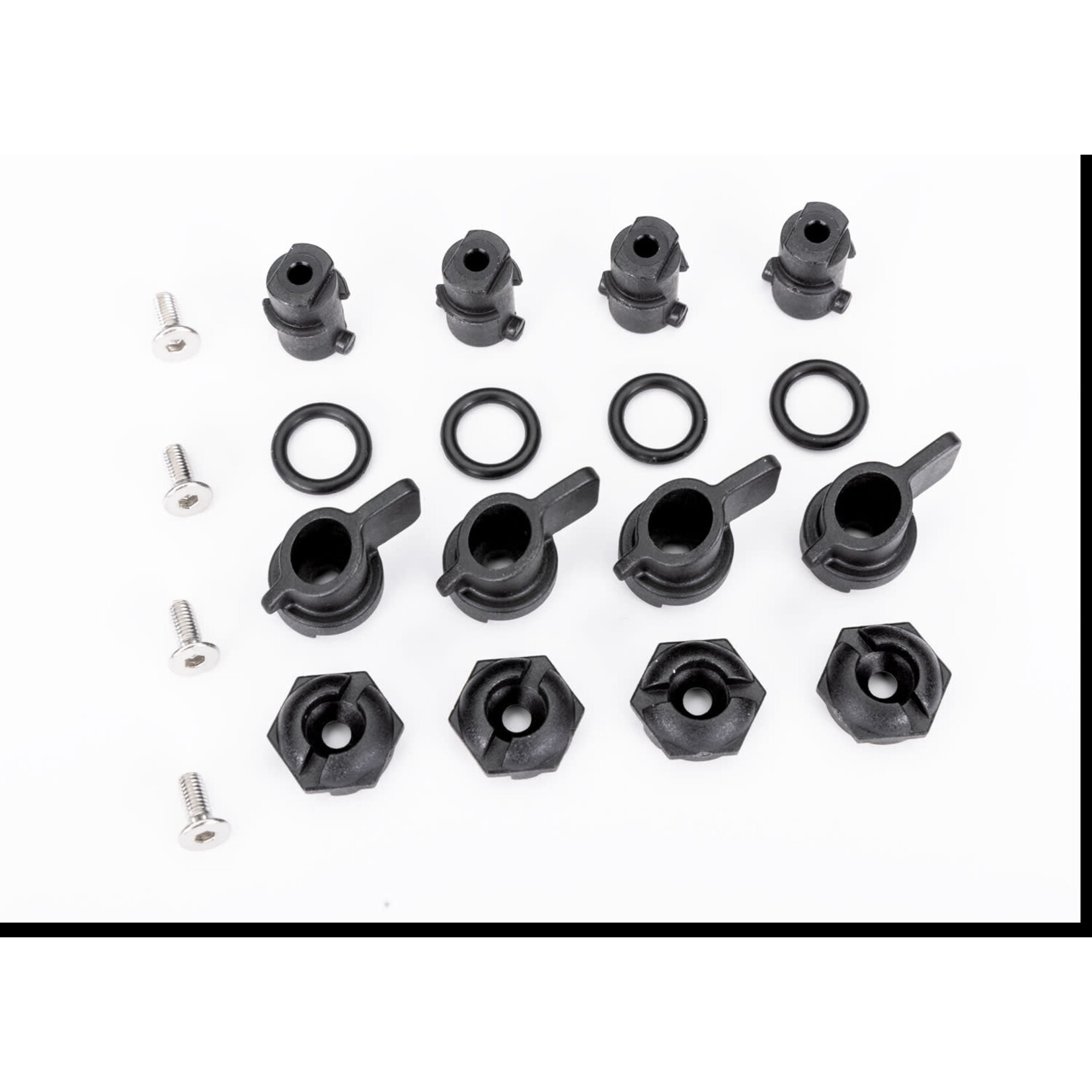Traxxas TRA10318 Traxxas Hatch Mount Nuts w/ Shafts & O-Rings