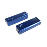 Custom Works RC Products CW2442 Customworks Rear Toe Block .5 & 2 Degree, M3 (pr)