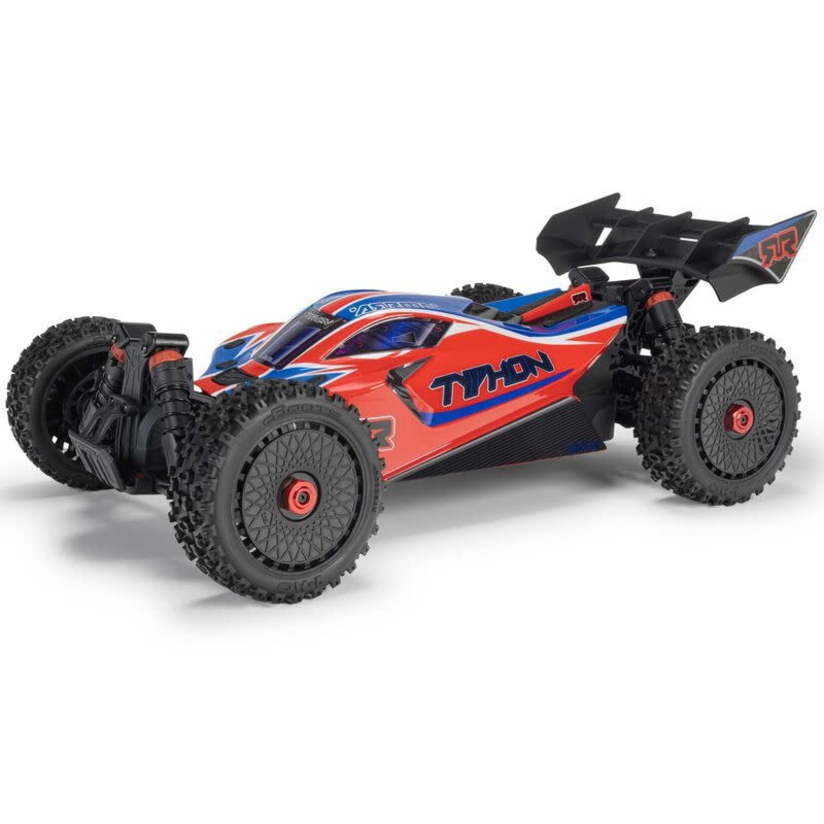 Arrma ARA4206V4T3 Arrma Typhon Mega 665 1/8 4WD Electric Buggy (Red)