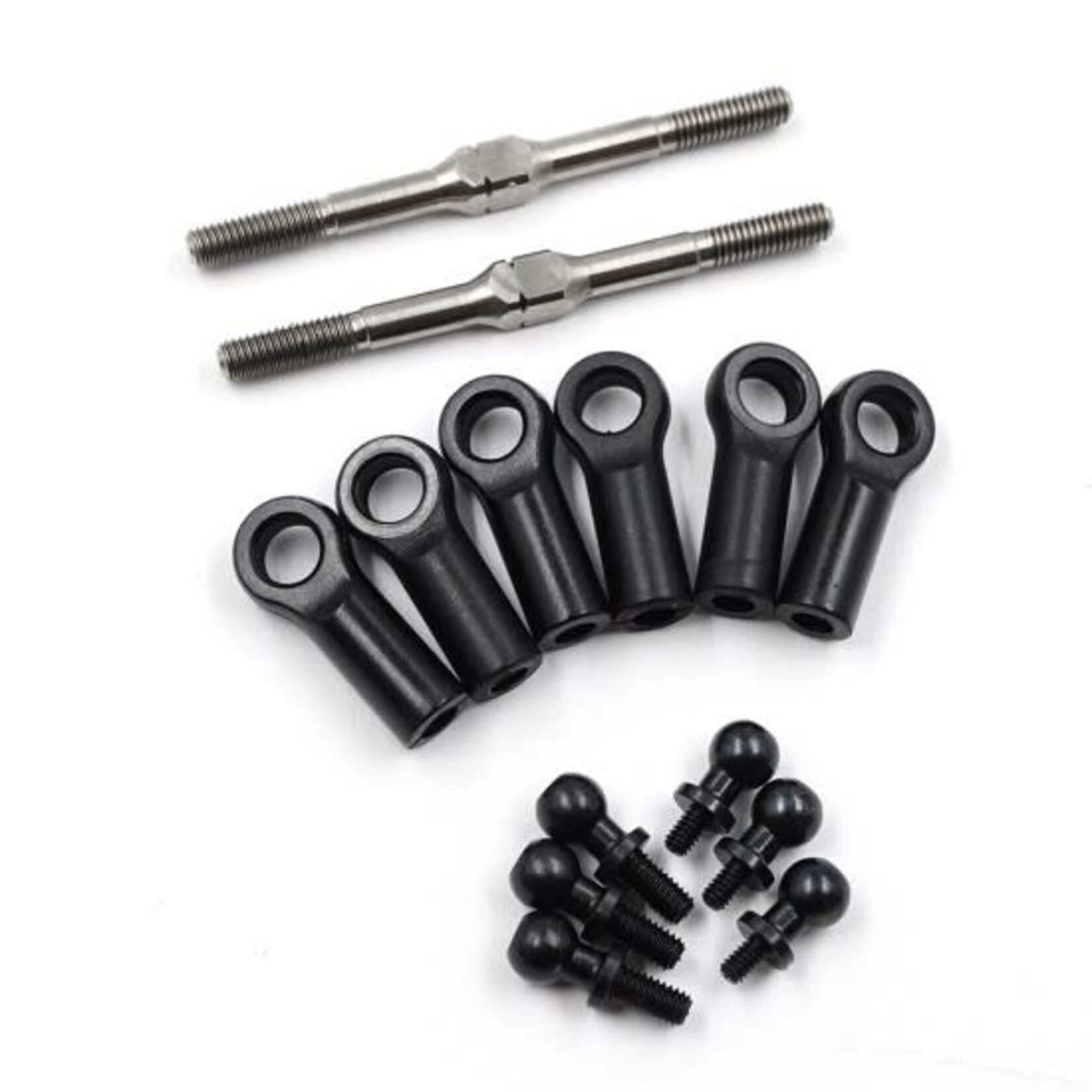 Yeah Racing YEA-TASC-003SV Yeah Racing 64 Titanium Turnbuckle Set For Tamiya Sand  Scorcher