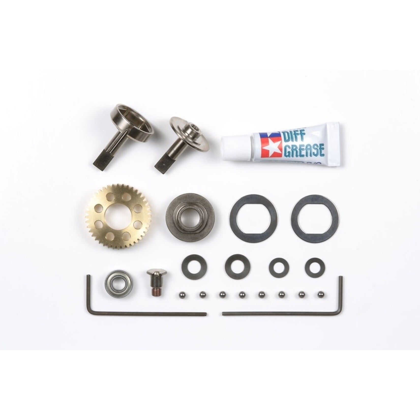 Tamiya TAM54897 Tamiya Ball Differential Version II Set For Buggy Champ Sand Scorcher Fighting Buggy