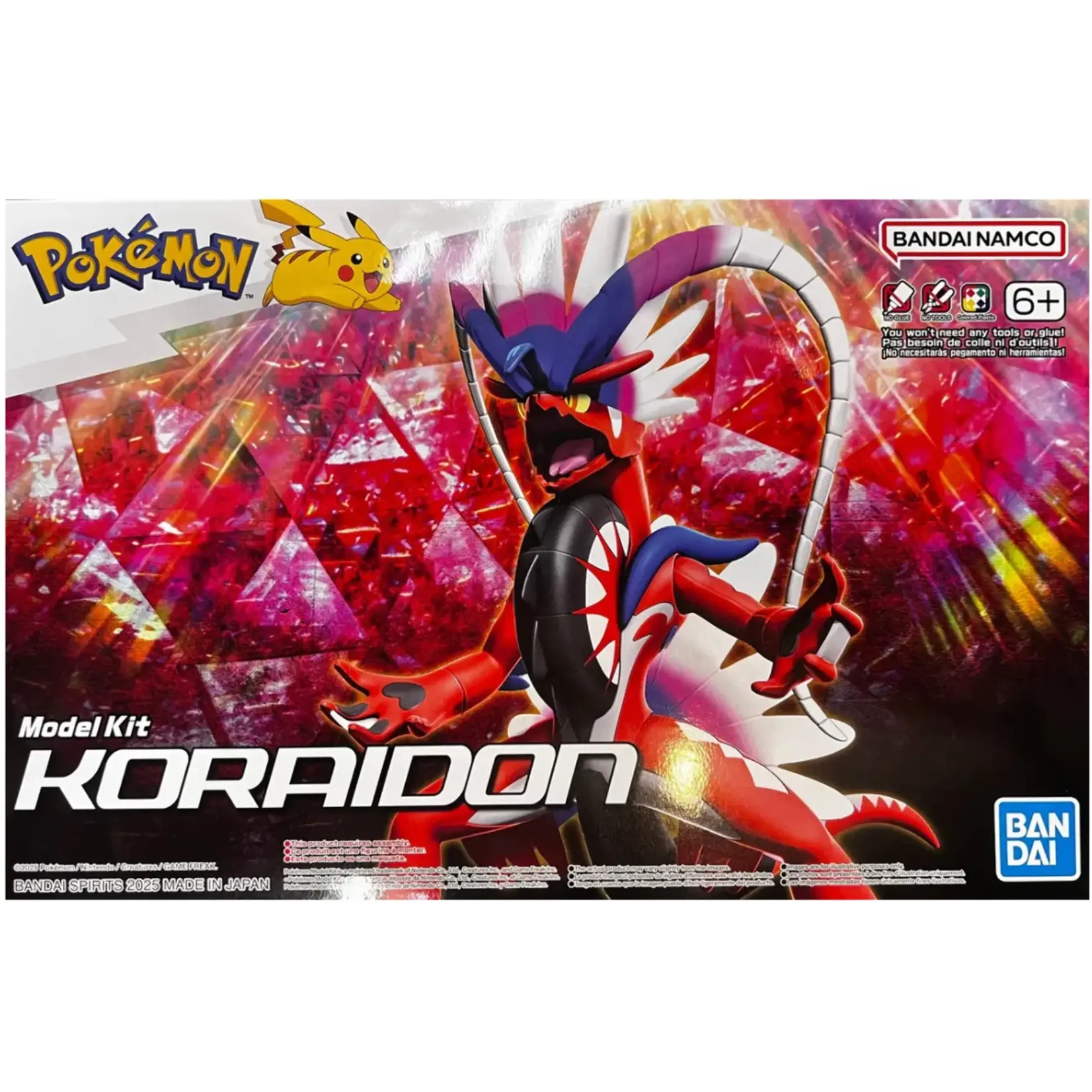 Bandai BAN2808125 Bandai #60 Koraidon "Pokemon" Model Kit