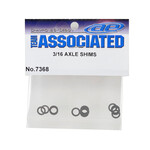 Team Associated ASC7368 Associated Universal 3/16" Shims (14)