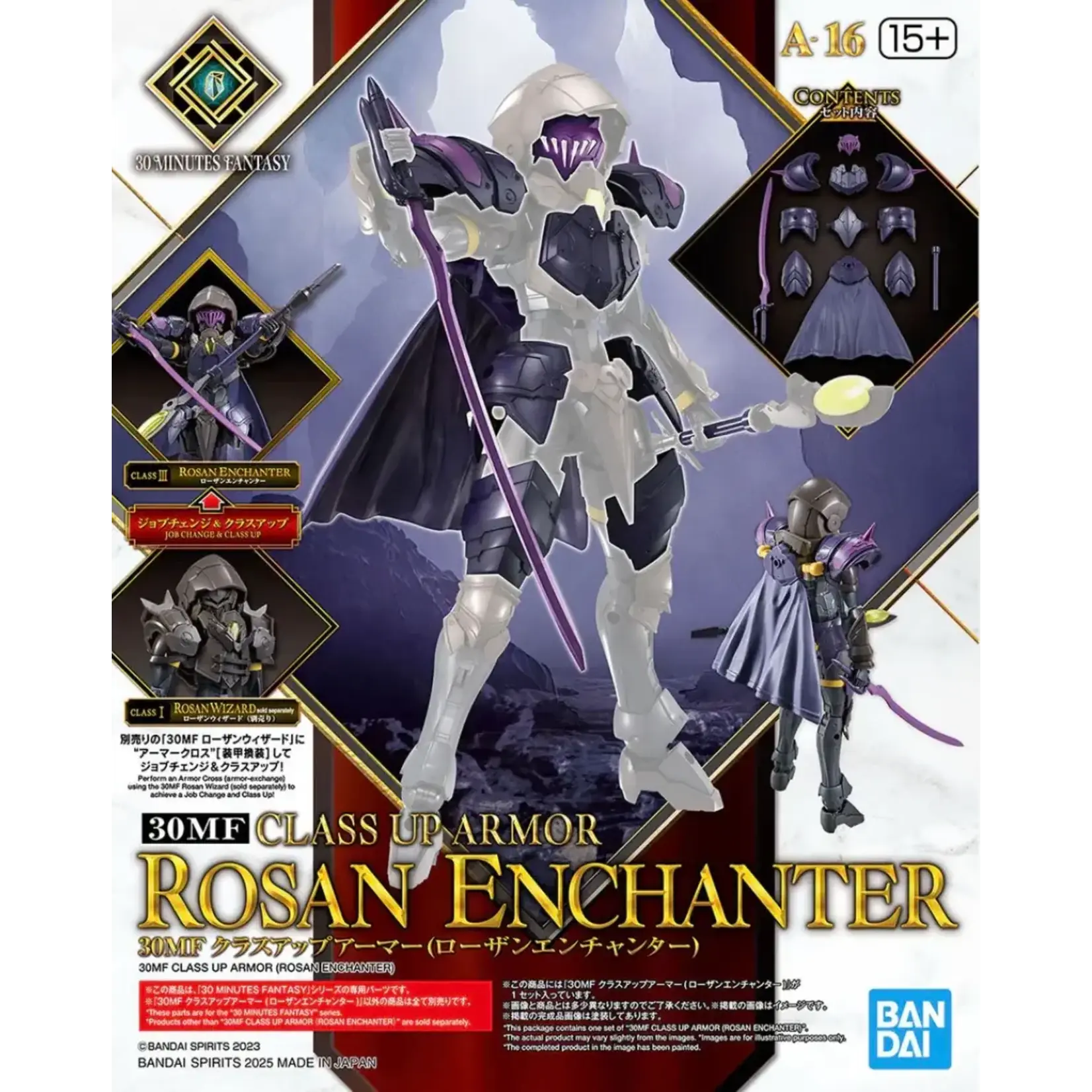 Bandai BAN2773813 #16 Class Up Armor (Rosan Enchanter) "30 Minute Fantasy"