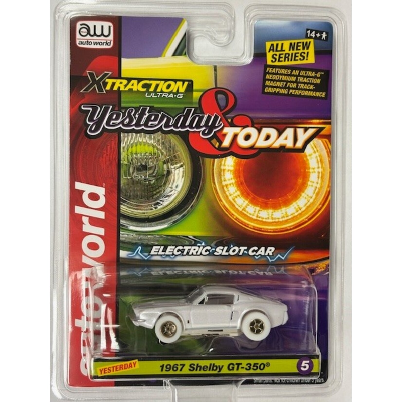 Auto World SC384A7-IW Auto World Xtraction iWheels 1967 Shelby GT350