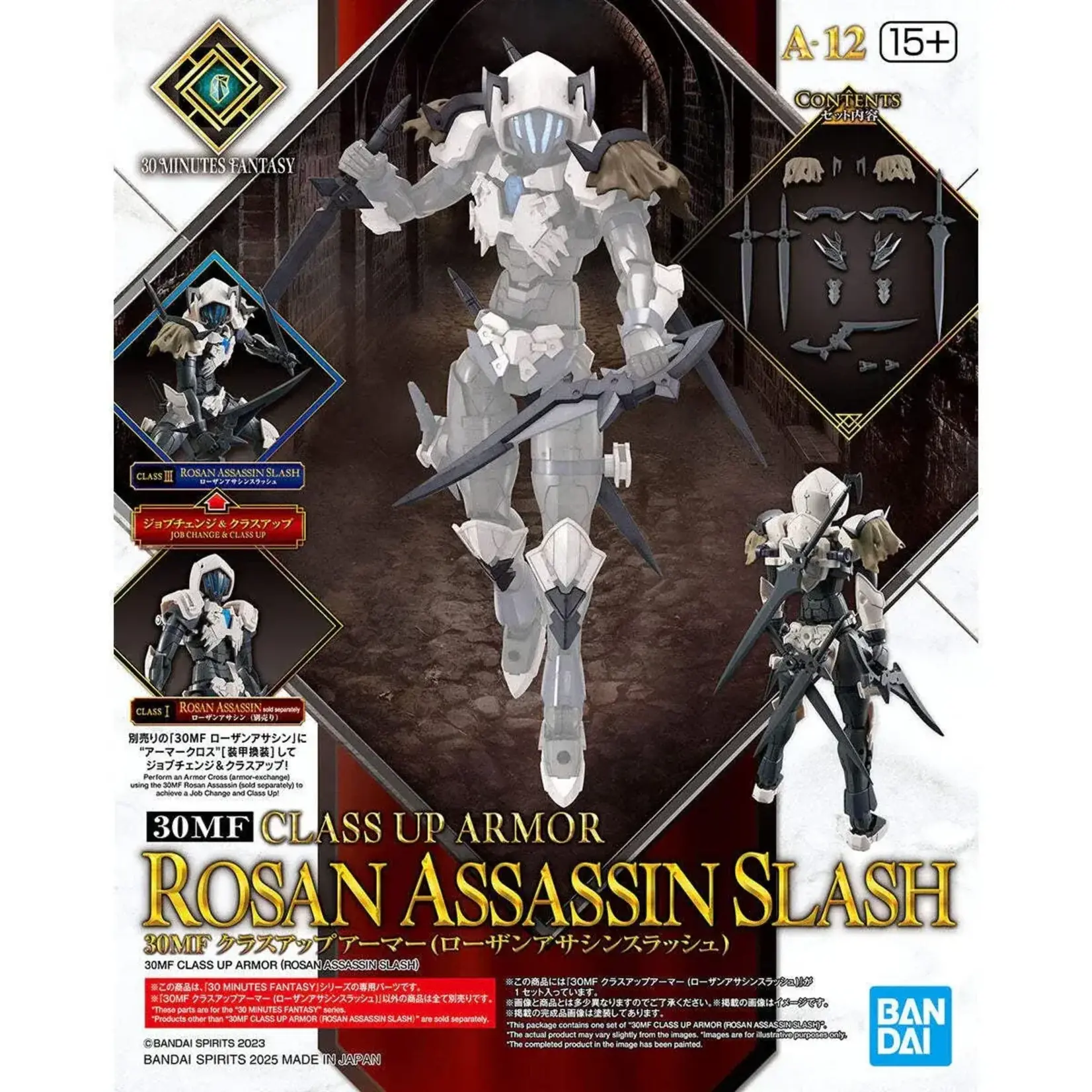 Bandai BAN2773786 Bandai 30 Minutes Fantasy Class Up Armor (Rosan Assassin Slash) 30MF