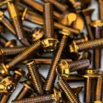 1UP 1UP71915-BRONZE 1up Racing Pro Duty Titanium Upper Screw Set - AE SC7 - Bronze