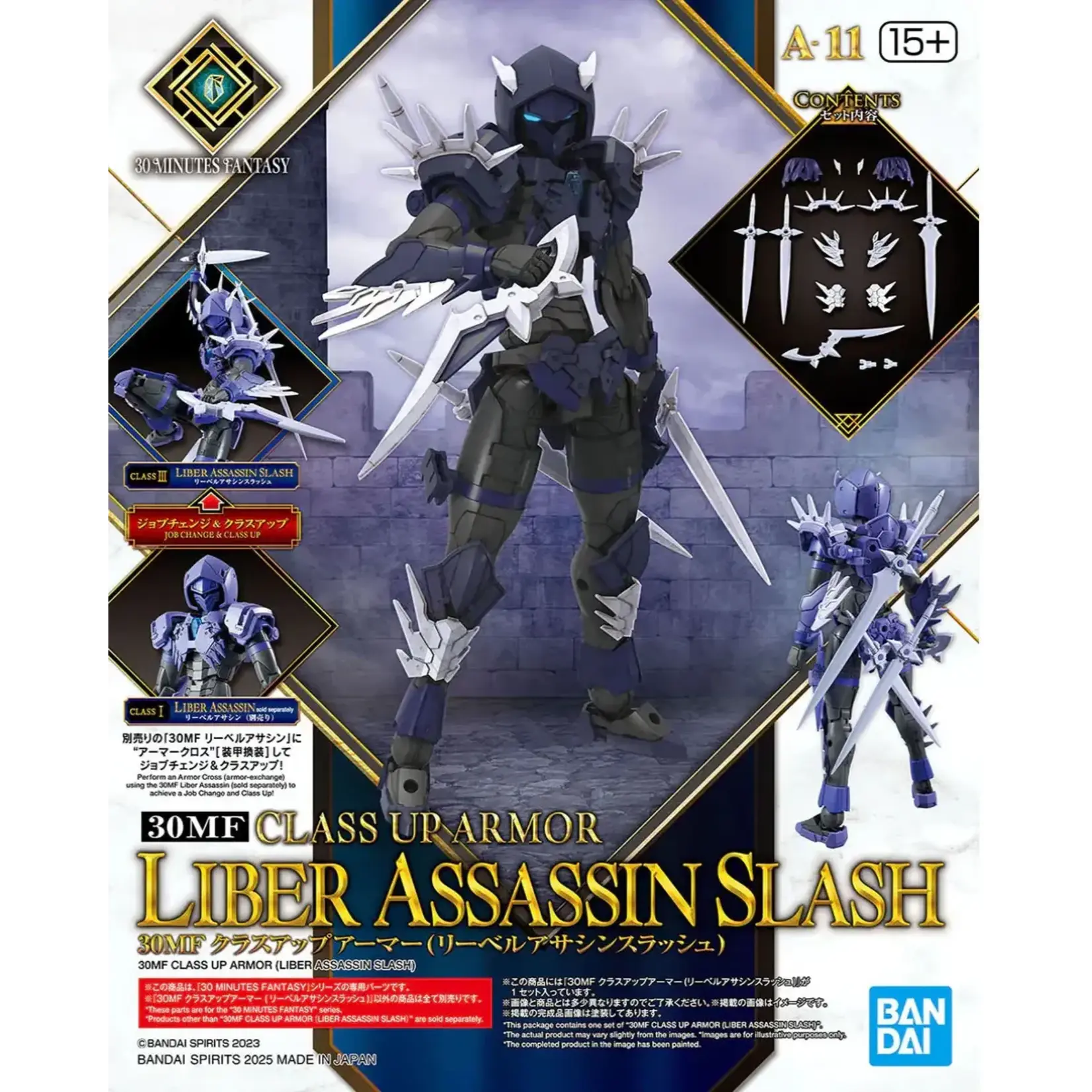 Bandai BAN2773775 Bandai #11 Class Up Armor (Liber Assassin Slash) "30 Minute Fantasy"